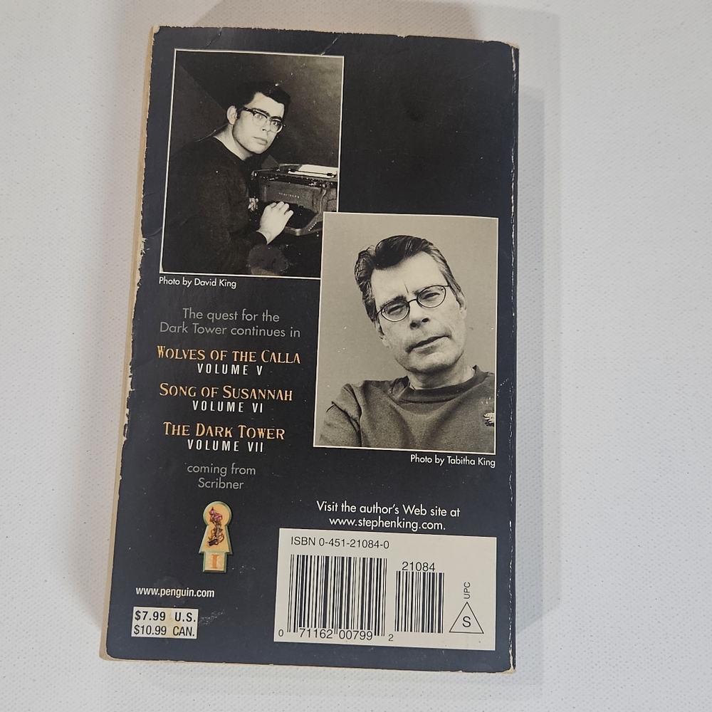 The Gunslinger By Stephen King The Dark Tower Book 1 Epic Fantasy Fiction 2003 - Picture 4 of 4